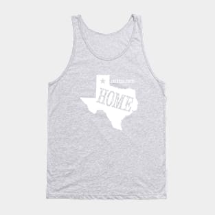 My Home is Amarillo (White Ink) Tank Top